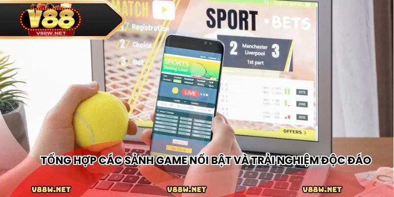 Tổng hợp các sảnh game nổi bật và trải nghiệm độc đáo